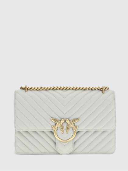 PINKO Crossbody Bag Woman color Pearl