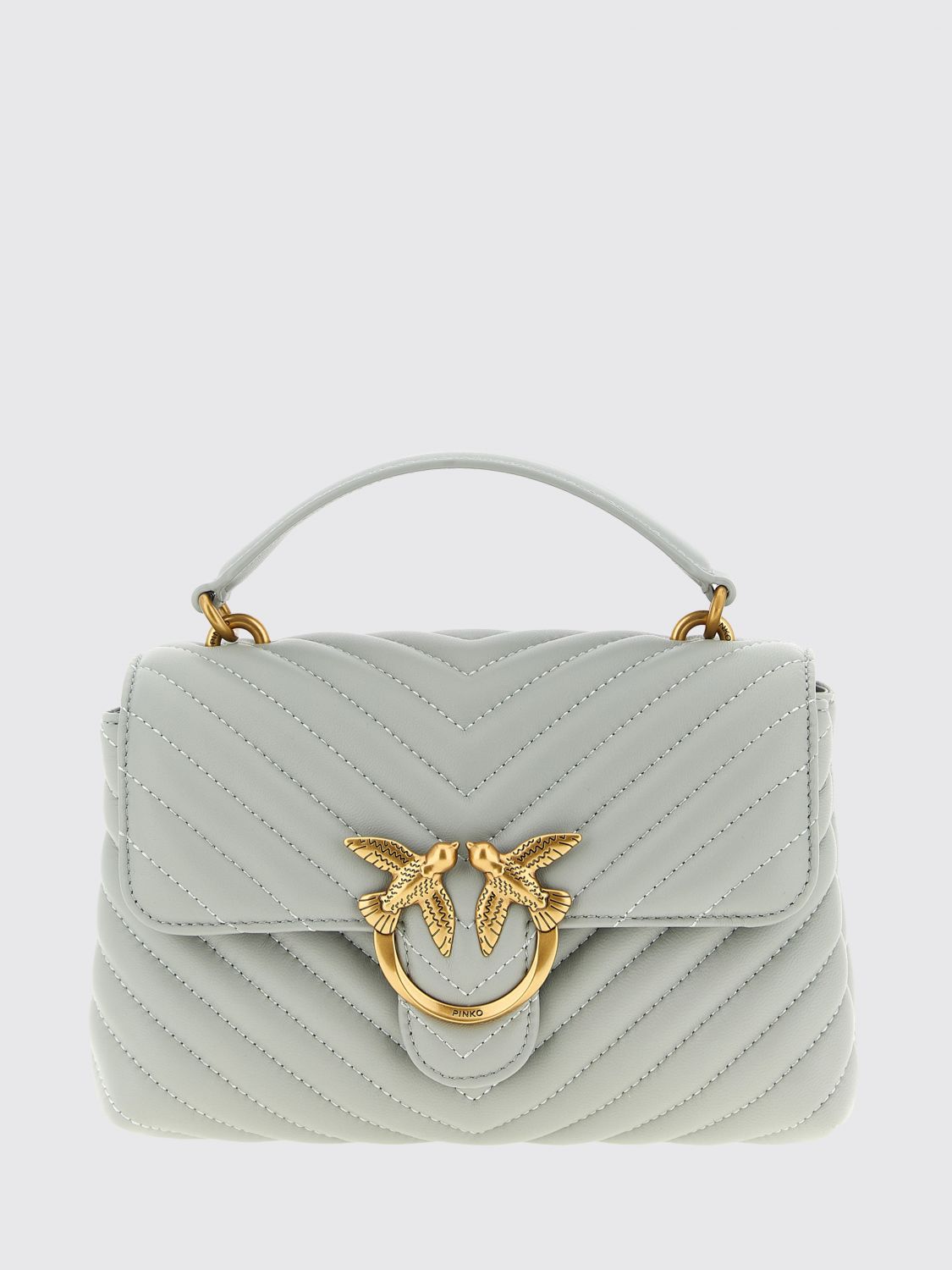PINKO Mini Bag Woman color Grey