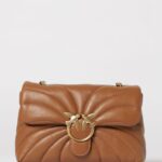 PINKO Shoulder Bag Woman color Brown