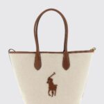 POLO RALPH LAUREN Canvas and Leather Bag