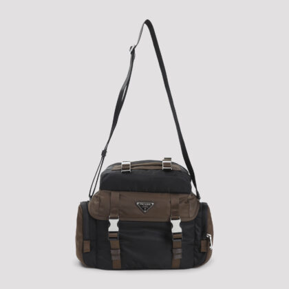 Prada Bandoliera Bag Black Recycled Polyamide - Men