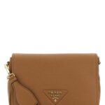 Prada Brown Leather Crossbody Bag Caramel 0 1 N Borse A Tracolla - Women