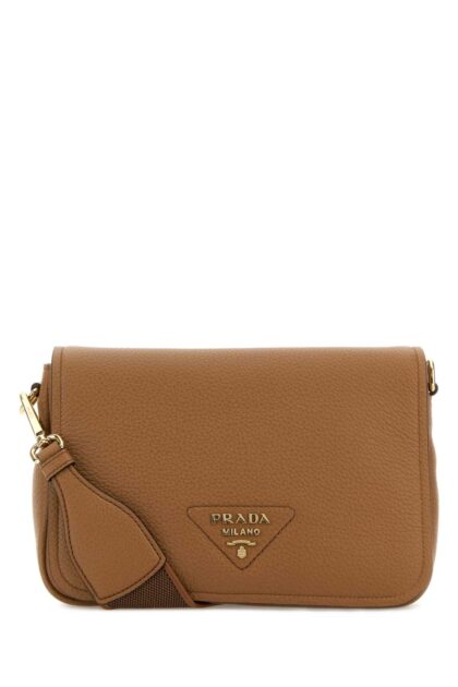 Prada Brown Leather Crossbody Bag Caramel 0 1 N Borse A Tracolla - Women