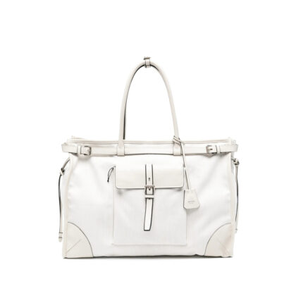 Prada Buckle-detail Tote Bag
