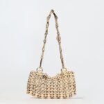 RABANNE Mini Bag Woman color Gold