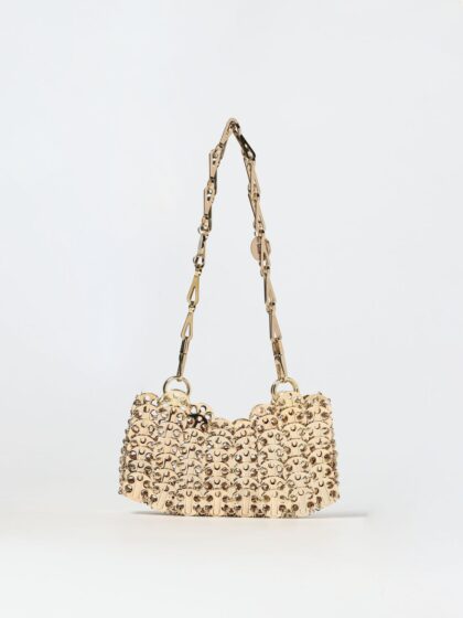 RABANNE Mini Bag Woman color Gold