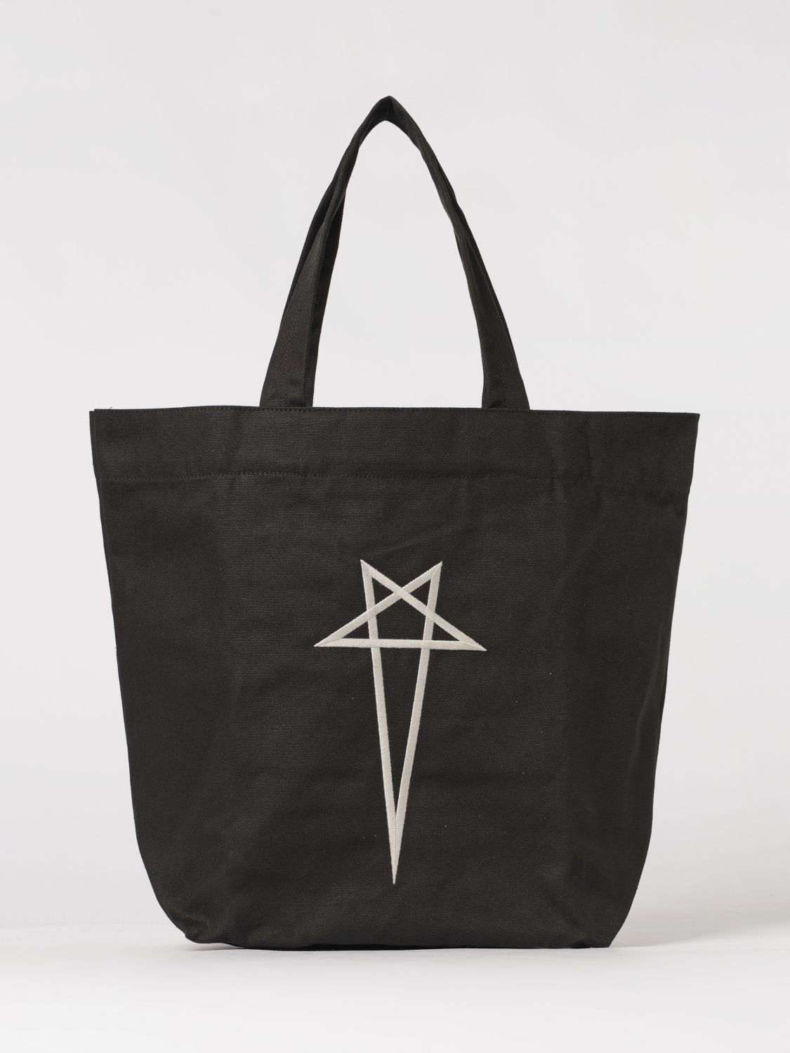 RICK OWENS Cotton Canvas Tote Bag