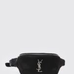 SAINT LAURENT Belt Bag Men color Black