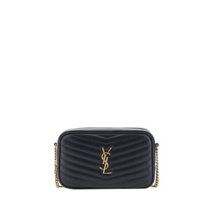 Saint Laurent Black Calf Leather Bos Taurus Shoulder Bag - Women
