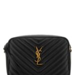 Saint Laurent Black Leather Crossbody Bag Nero Calf Skin Borse A Tracolla - Women