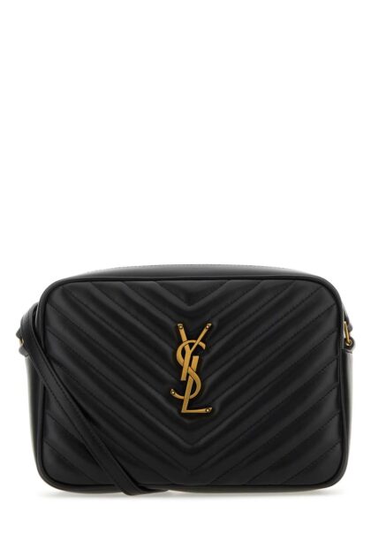 Saint Laurent Black Leather Crossbody Bag Nero Calf Skin Borse A Tracolla - Women