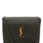 Saint Laurent Bottle Green Leather Niki Crossbody Bag Lightmusk Borse A Tracolla - Women