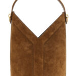 Saint Laurent Brown Calfskin Shoulder Bag - Women