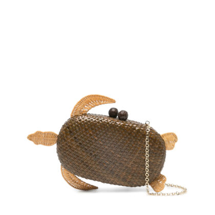 Serpui Olivine Turtle Mini Bag