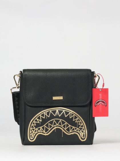 SPRAYGROUND Shoulder Bag Men color Black