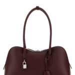 Stella McCartney Burgundy Synthetic Leather Ryder Medium Shoulder Bag Bordeaux Borse A Mano - Women