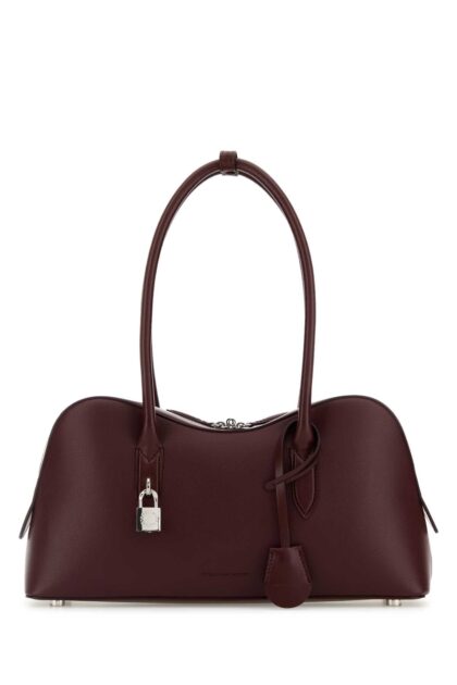 Stella McCartney Burgundy Synthetic Leather Ryder Medium Shoulder Bag Bordeaux Borse A Mano - Women