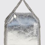STELLA MCCARTNEY Crossbody Bag Woman color Silver