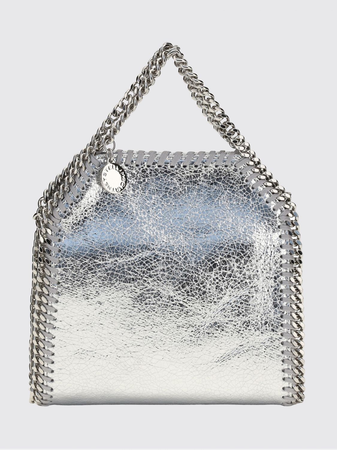 STELLA MCCARTNEY Crossbody Bag Woman color Silver