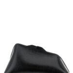 The Attico Black Calfskin Clutch Bag - Women
