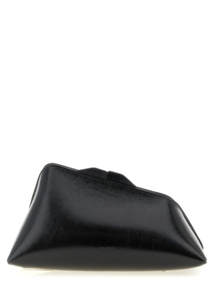 The Attico Black Calfskin Clutch Bag - Women