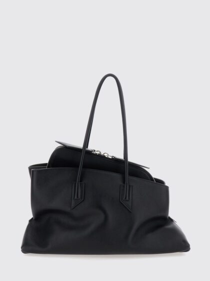 THE ATTICO La Passeggiata Medium Shoulder Bag in Calfskin Leather