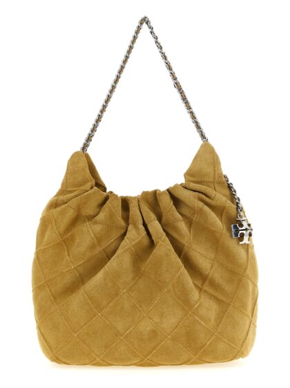 Tory Burch Beige Calfskin Shoulder Bag - Women