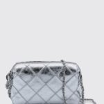 TORY BURCH Crossbody Bag Woman color Silver