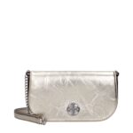 Tory Burch Gold Leather Crossbody Bag - Women