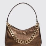 TWINSET Shoulder Bag Woman color Bronze