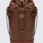 VALENTINO GARAVANI Antibes Leather Bucket Bag