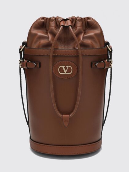 VALENTINO GARAVANI Antibes Leather Bucket Bag