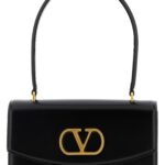 Valentino Garavani Black Calfskin Shoulder Bag - Women
