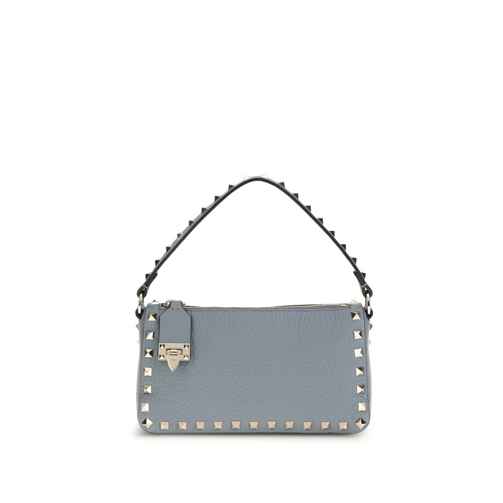Valentino Garavani Blue Calf Leather Bos Taurus Shoulder Bag - Women