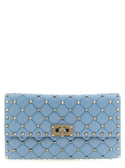 Valentino Garavani Blue Viscose Crossbody Bag - Women
