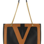 Valentino Garavani Brown Lamb Leather Tote Bag - Unisex