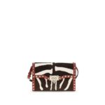 Valentino Garavani Multicolor Calf Leather Bos Taurus Shoulder Bag - Women
