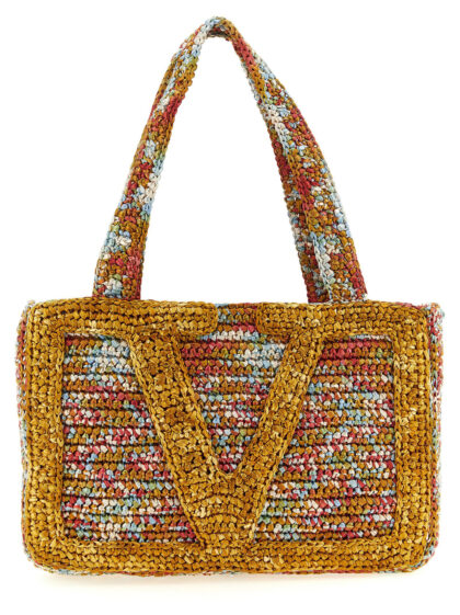 Valentino Garavani Multicolor Viscose Tote Bag - Women