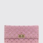 VALENTINO GARAVANI Rockstud Spike Matelassé Viscose Bag
