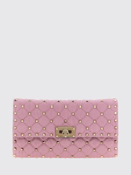 VALENTINO GARAVANI Rockstud Spike Matelassé Viscose Bag