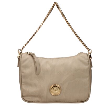 Versace Beige Fabric Handbag Bag - Women