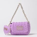VERSACE JEANS COUTURE bag in quilted fabric