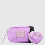 VERSACE JEANS COUTURE bag in quilted nylon