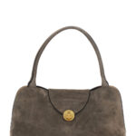 Versace Medium Ew Shoulder Calf Leather Brown Lamb Bags - Women
