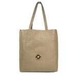 Versace Medusa Large Leather Tote Bag With Pouch Gold - Women