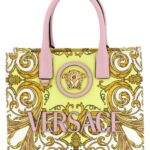 Versace Multicolor Cotton Tote Bag - Women