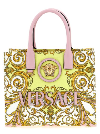 Versace Multicolor Cotton Tote Bag - Women