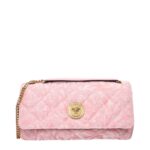 Versace Pink Fabric Shoulder Bag - Women
