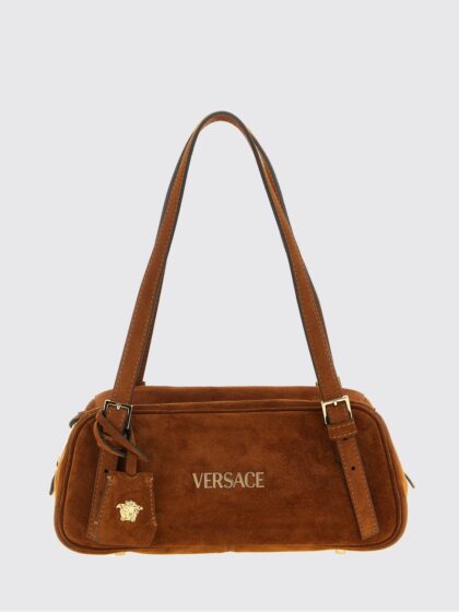 VERSACE Shoulder Bag Woman color Brown