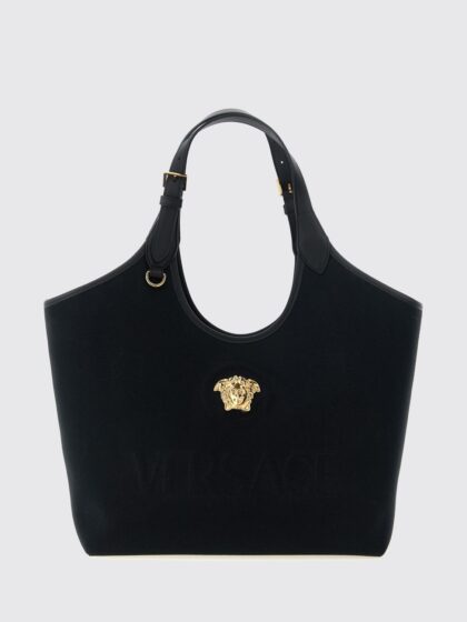 VERSACE Tote Bag Woman color Black